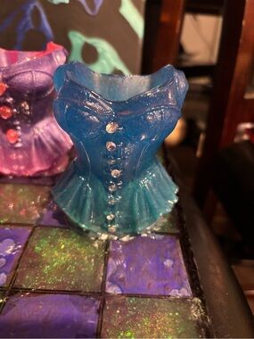 Handmade Resin Dress & Animal Figurine this price is for each individual piece